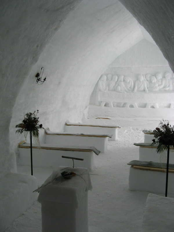 Eiskirche, Bielea-See, Fogarasch, Rumänien, 2008